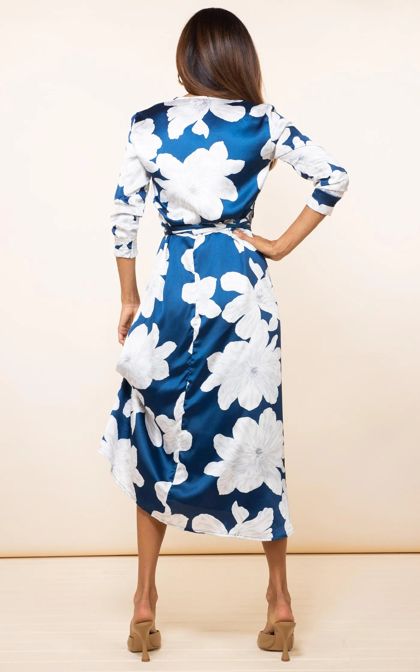 Navy Bloom Yondal Dress